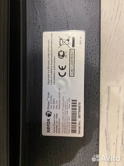 Принтер xerox phaser 3140