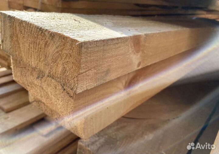 Обрезной брус 2 сорт сосна