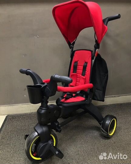 Трехколесный велосипед Luxmom S7 складной 4 цвета