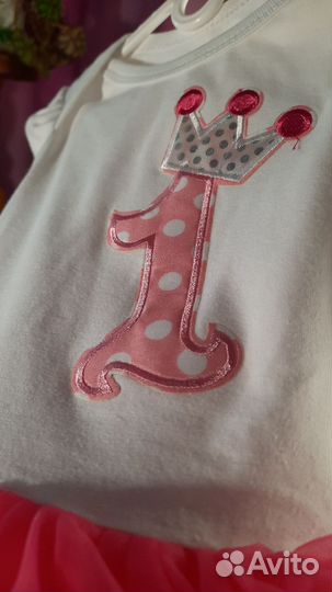 Платье на годик