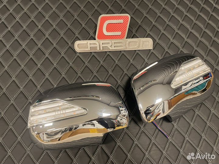 Накладки на зеркала Toyota Harrier 30 2003-2009