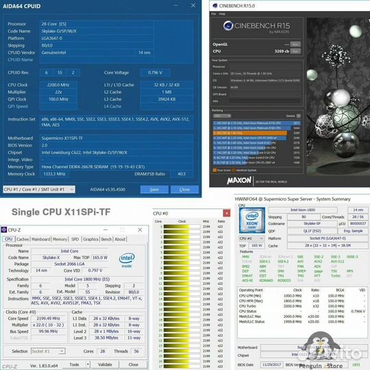 Xeon Platinum 8176 8180 1.8GHz 28-Core QL1F (ES )