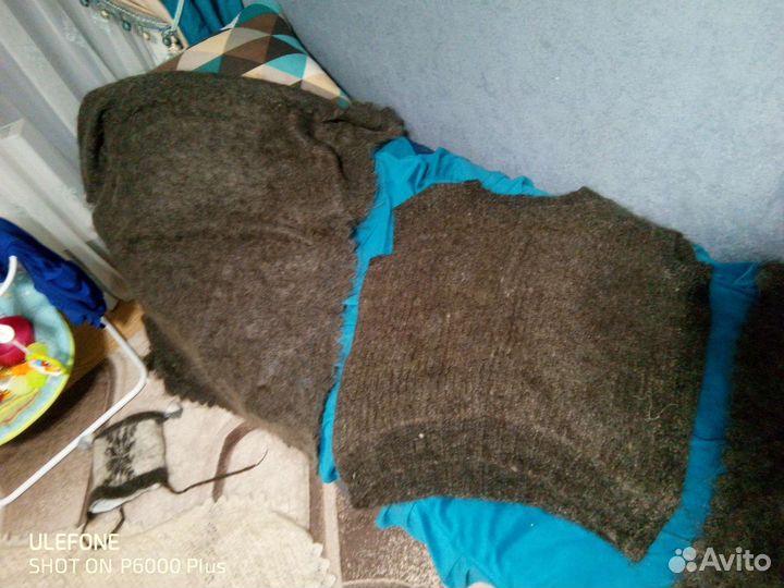 Пуховый платок паутинка