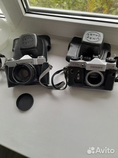 Плёночный фотоаппарат Зенит. На запчасти