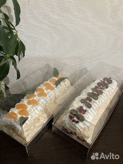 Меренговый рулет