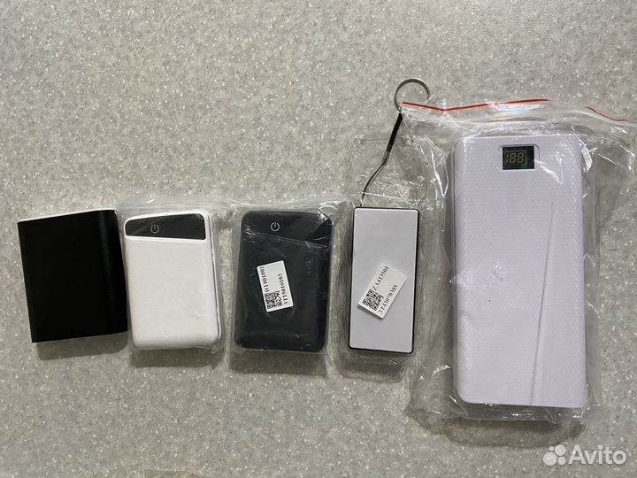 Повербанк разной ёмкости