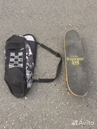Скейтборд + сумка