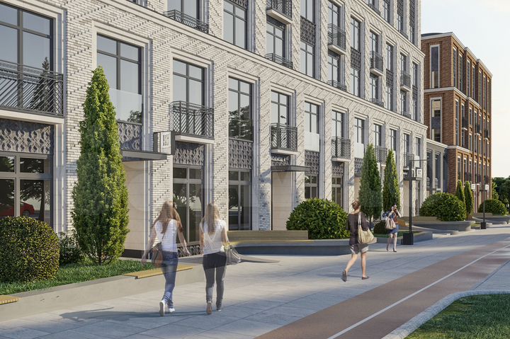 2-к. квартира, 77,8 м², 8/12 эт.