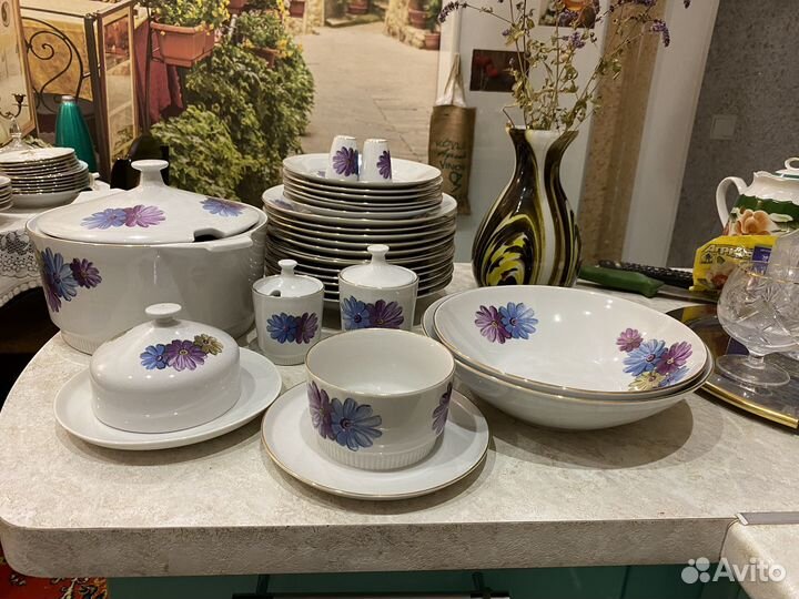 Набор столовой посуды ГДР времен СССР