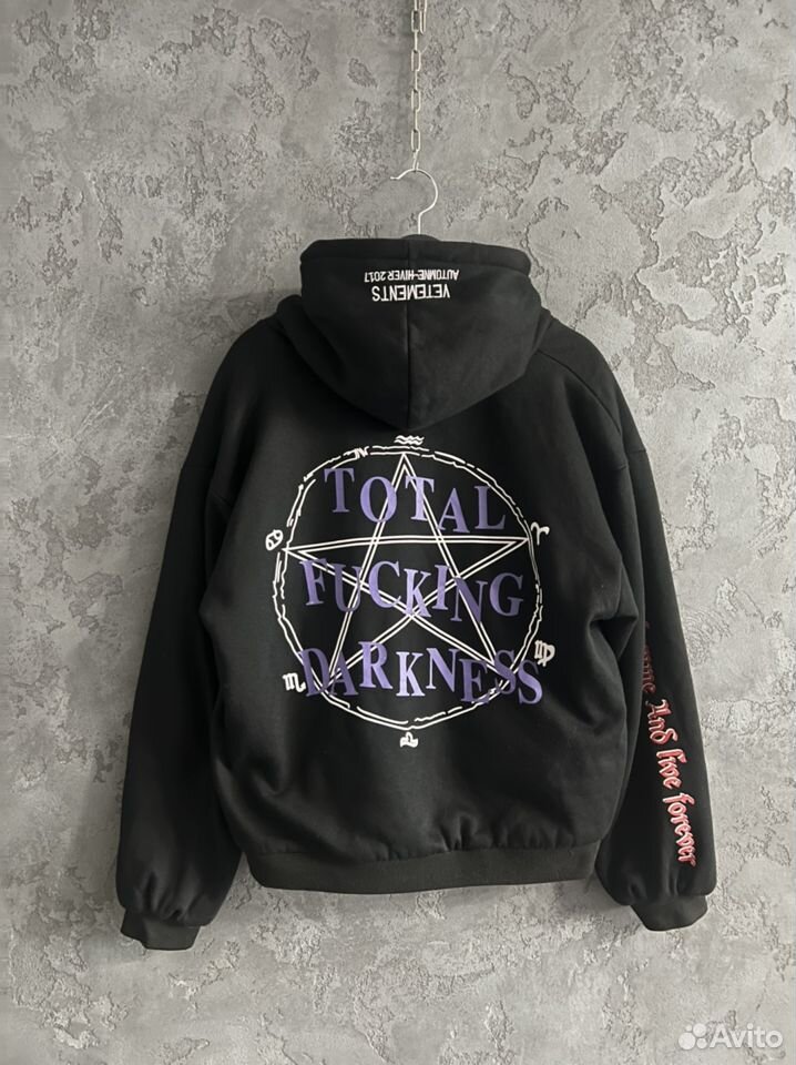 Vetements Total Fucking Darkness худи