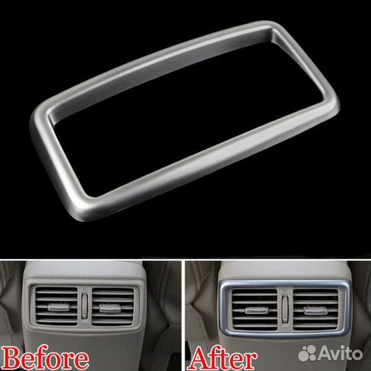 Окантовка вентиляции салона Nissan X-Trail 2014-нв