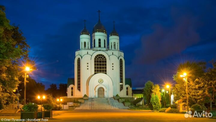Вечерний Калининград с речной прогулкой