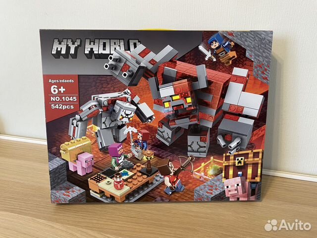 Лего Майнкрафт Битва за красную пыль