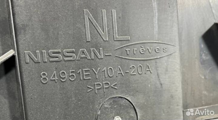 Обшивка багажника Nissan Qashqai+2