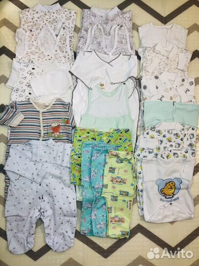 Веши пакетом на мальчика от 0 до 80