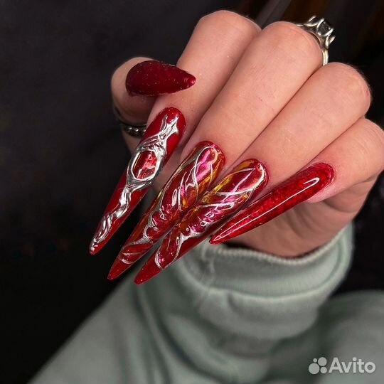 Маникюр, Наращивание ногтей, Педикюр