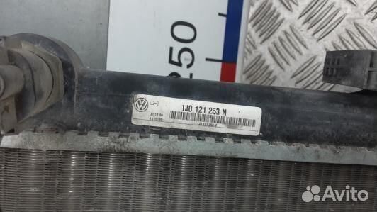 Радиатор системы охлаждения volkswagen golf 4 (5ST