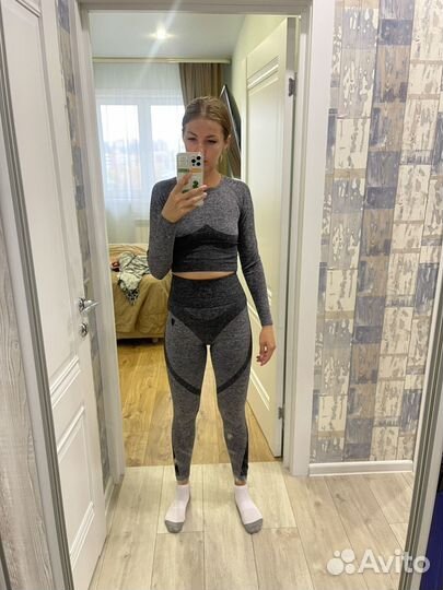 Лосины спортивные пуш ап