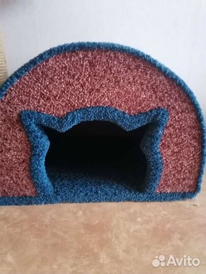Когтеточка домик для кошки бу