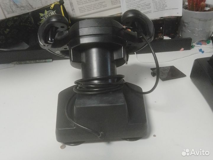 Игровой руль с педалями для пк и пс 3