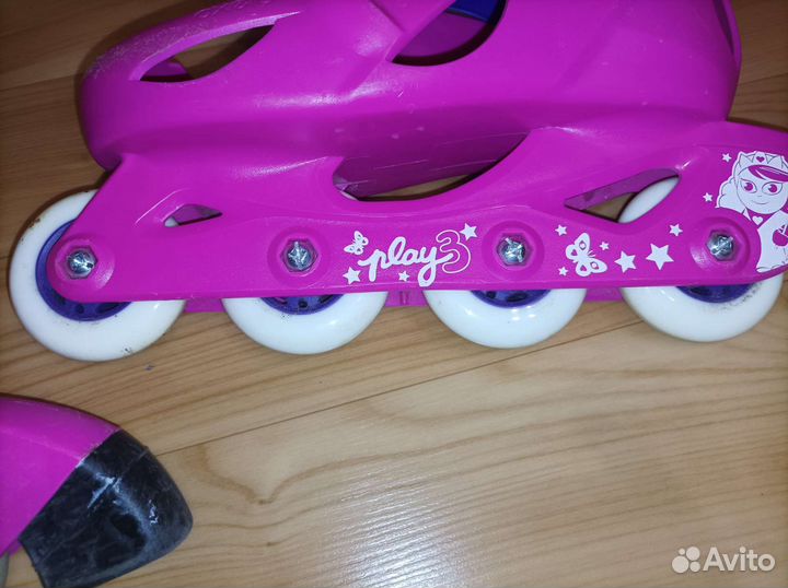 Роликовые коньки Oxelo, размер 32-34