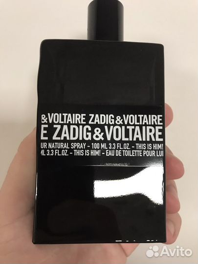 Мужской парфюм Zadig & Voltaire 100 мл