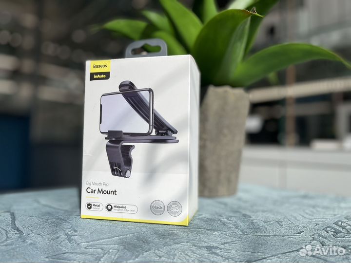 Автодержатель Baseus Big Mouth Pro Car Mount