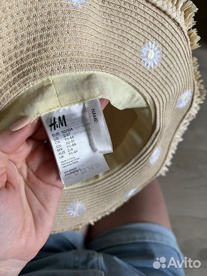 Шляпа hm и ромпер