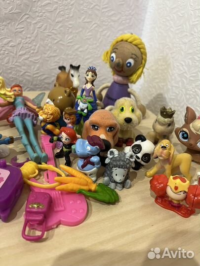 Игрушки из киндера и макдональдс