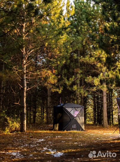 Походная Баня с панорамой, Мобильная Баня палатка