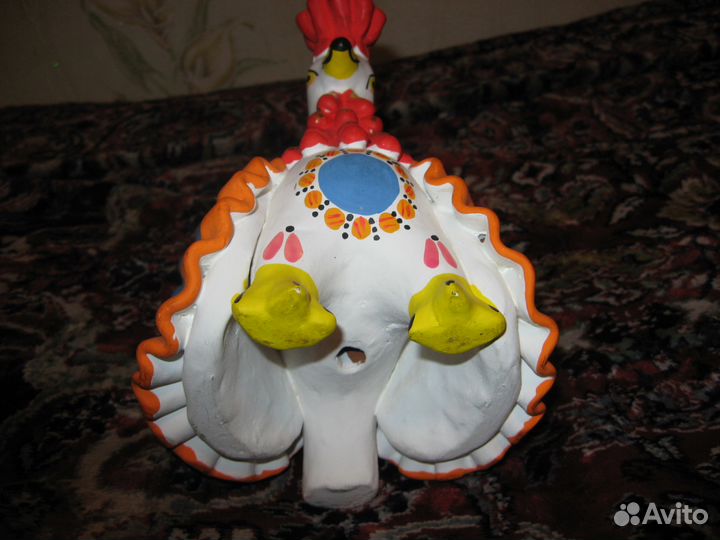 Жар - птица. Фигура из керамики