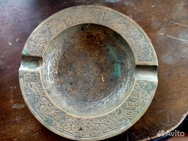 Пепельница бронза