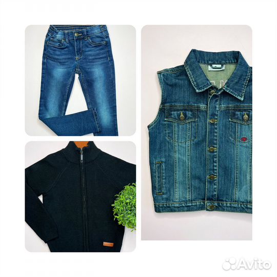 Пакет фирменных летних вещей на мальчика 110-116