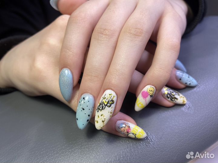 Маникюр с покрытием гель-лак