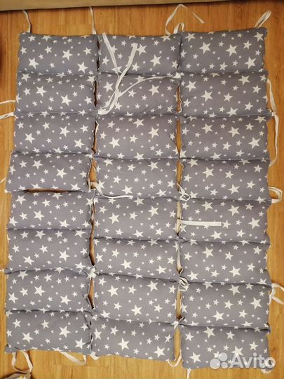 Бортики в детскую кроватку