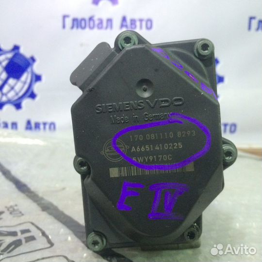 Заслонка дроссельная Ssagyong D20DT б/у Оригинал