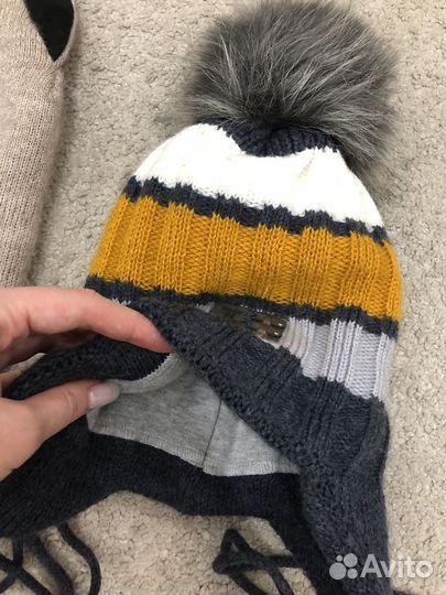 Шапка для мальчика 50-52