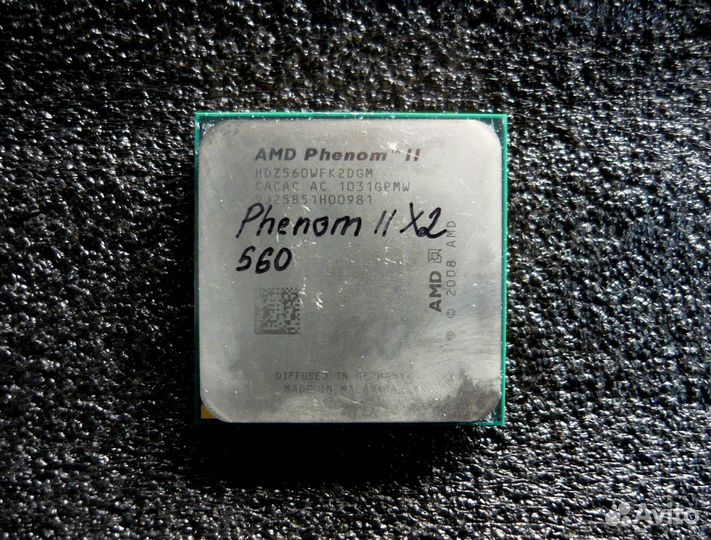 Socket AM3 AMD Phenom II X2 560 (4 Ядра / UCC)