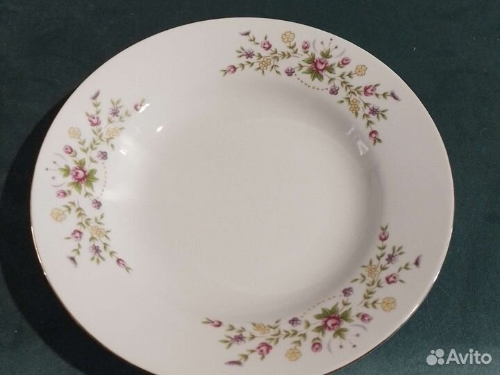 Тарелки yamatsu 4шт большые глубокие диаметр 23см