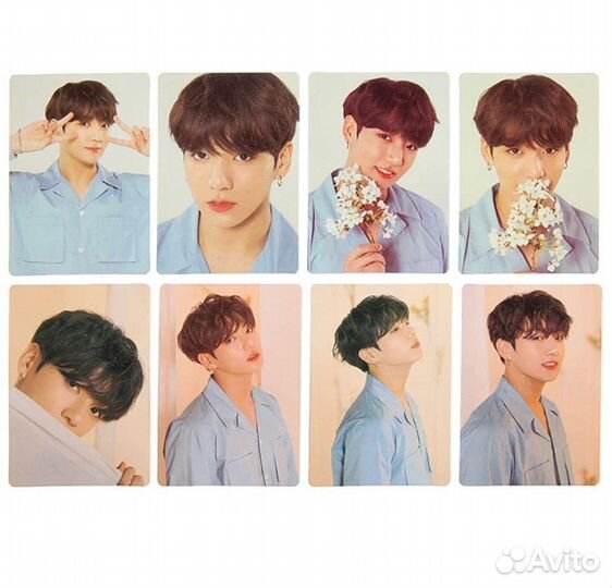 Сет карт Bts love yourself world tour