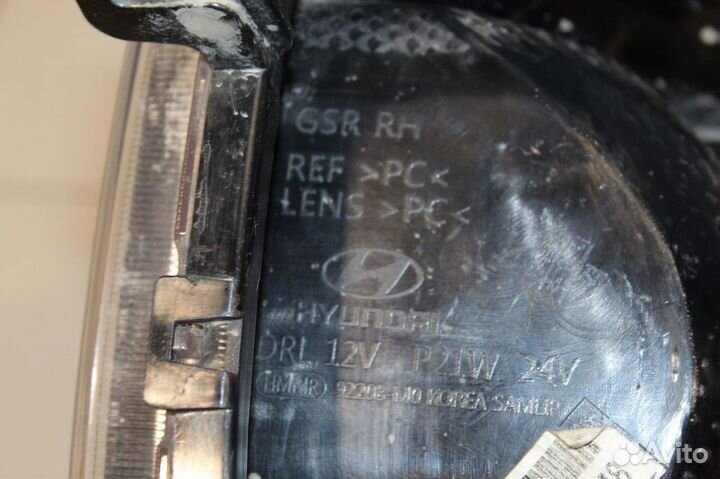 Фара противотуманная правая Hyundai Creta 2016