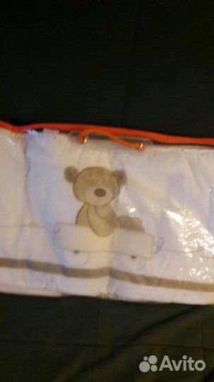 Бортики + одеялко в кроватку