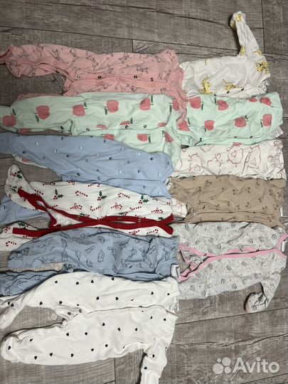 Слипы и боди 62