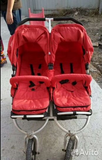 Коляска для двойни Bumbleride indie twin