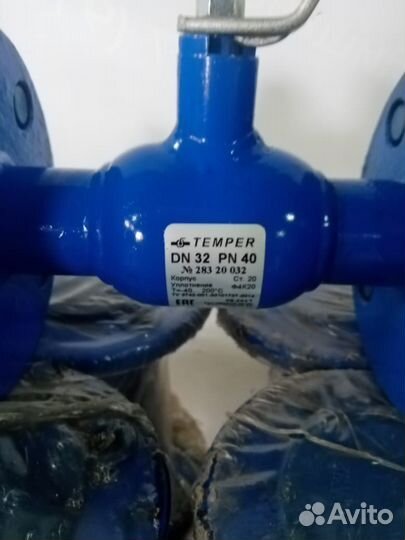 Кран шаровый стальной фланцевый