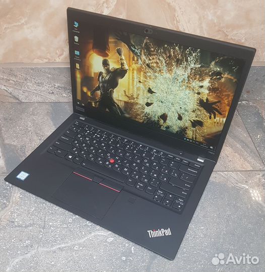 Классный Thinkpad T490s на i5-8265u