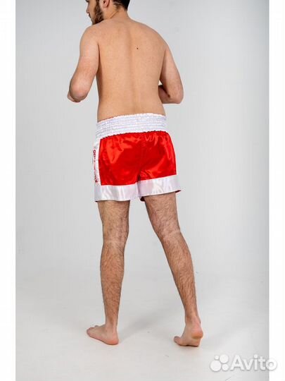 Шорты для кикбоксинга Красные