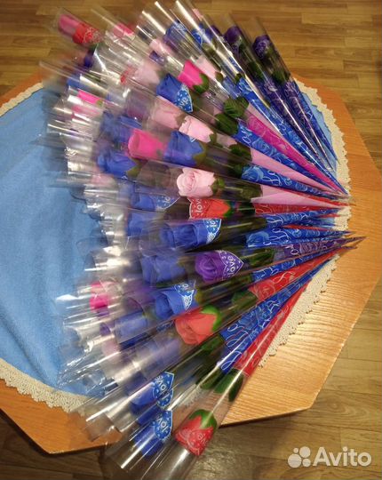 Мыльные розы