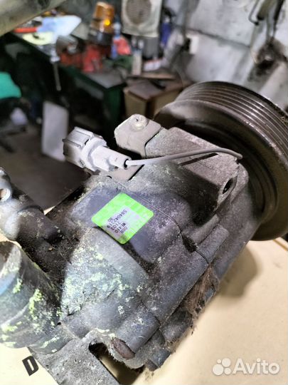 Компрессор кондиционера nissan almera classic