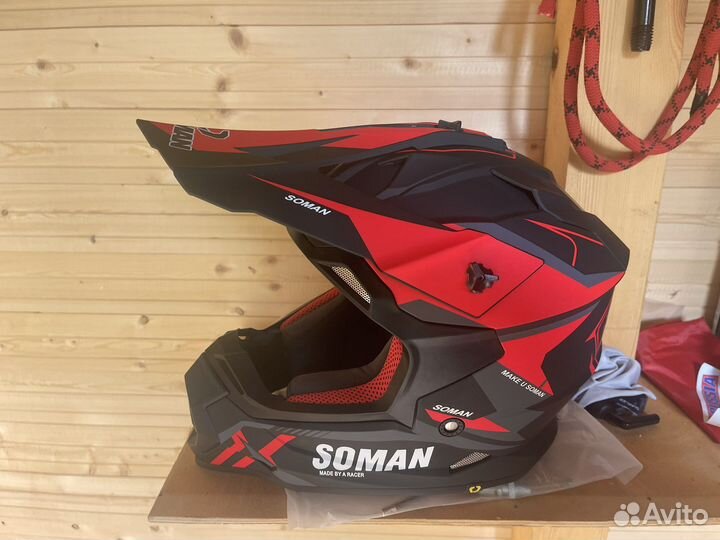 Мотошлем кроссовый, Новый